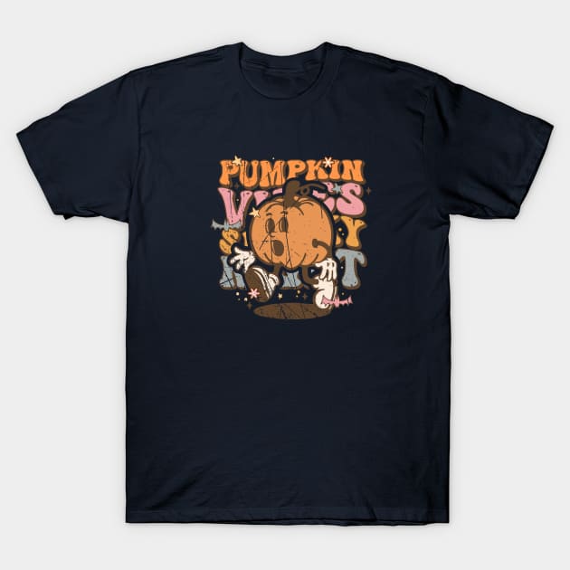 Pumpkin vibes spooky night T-Shirt by bimario